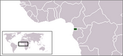 République de Guinée Équatoriale - Carte